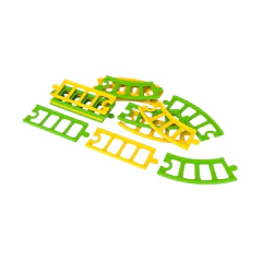 TATETI - LOCOTRILHO TRENZINHO INFANTIL COM TRILHOS E VAGÃO - Mamu Kids Store