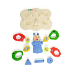 TATETI - JOJOANINHA QUEBRA CABEÇA DIDÁTICO 13 PEÇAS - Mamu Kids Store