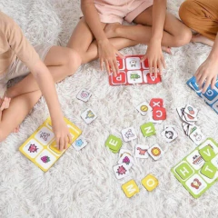 BABEBI - LOTO DAS LETRAS JOGO DE SOLETRAR DIDÁTICO