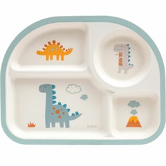 BUBA - PRATO COM DIVISÓRIAS MAGIC DINO - loja online