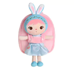 METOO DOLL - MOCHILA COM BONECA 30CM KEPPEL COELHA LOLITA - Mamu Kids Store