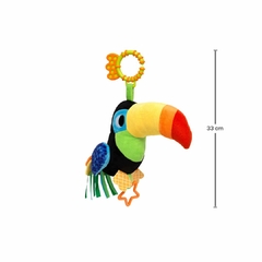 BUBA - CHOCALHO DE ATIVIDADES PELÚCIA TUCANO ZAZÁ - comprar online