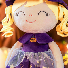 GLOVELEYA - BONECA 40CM SPRING HALLOWEEN - BRUXA na internet