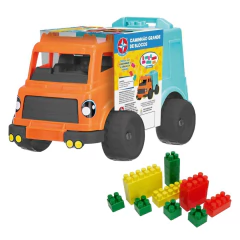 ESTRELA - CAMINHÃO GRANDE DE BLOCOS - LARANJA
