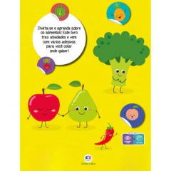 LIVRO DE ATIVIDADES ALIMENTOS COM ADESIVOS - CIRANDA CULTURAL na internet