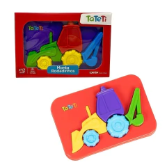 TATETI - MONTA RODADINHOS BRINQUEDO DIDÁTICO - comprar online