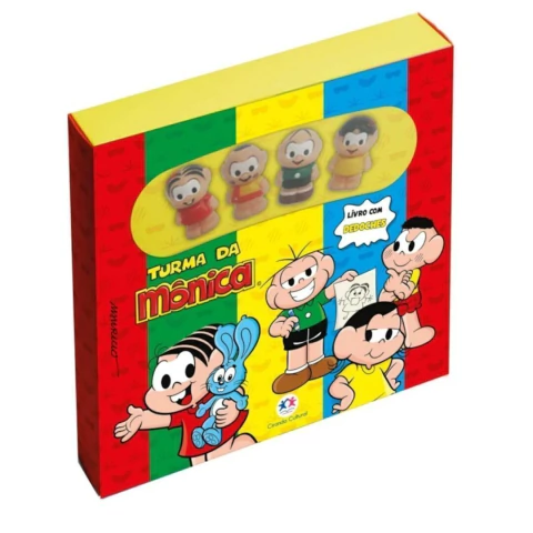 LIVRO TURMA DA MÔNICA COM DEDOCHES - CIRANDA CULTURAL
