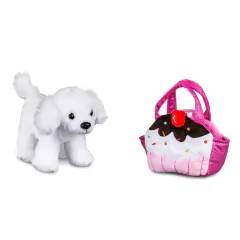 MULTIKIDS - BOLSA COM PELÚCIA CUTIE CACHORRO CUPCAKE - loja online