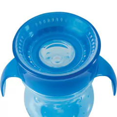 BUBA - COPO DE TREINAMENTO 360 COM ALÇA 250 ML AZUL - Mamu Kids Store
