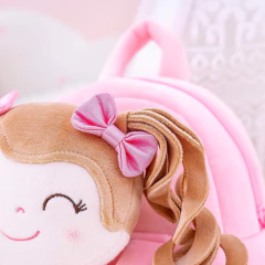 GLOVELEYA - MOCHILA COM BONECA BAILARINA CACHOS - LOIRA - Mamu Kids Store