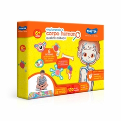 TOYSTER - QUEBRA-CABEÇA EDUCATIVO EXPLORANDO O CORPO HUMANO