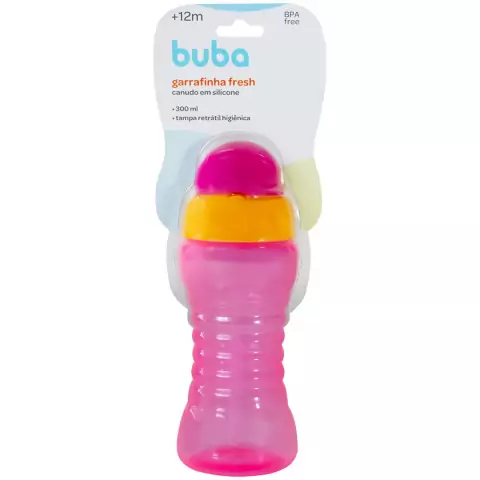 BUBA - GARRAFINHA FRESH - 300 ML - ROSA