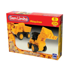 Imagem do ROMA - SEM LIMITE BLOCOS DE MONTAR MÁQUINAS 204 PEÇAS