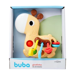 BUBA - GIRAFA DE ATIVIDADES EDUCATIVA +12 MESES