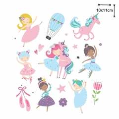 TATUFUN - I LOVE BALLET TATUAGEM TEMPORÁRIA INFANTIL - comprar online