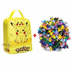 Imagem do LANCHEIRA PIKACHU COM 144 MINIATURAS DE POKÉMON