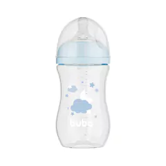 BUBA - MAMADEIRA ANTICÓLICA EASY FLOW NUVEM 270ML - AZUL na internet