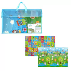 BUBA - TAPETE DOBRÁVEL DUPLA FACE HAPPY FRIENDS 195CM