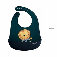 CLINGO - BABADOR SILICONE COM BOLSO COLETOR PEGA MIGALHAS LUKE - comprar online