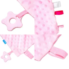 CLINGO - NANINHA COM MORDEDOR ROSA - GIRAFA - loja online