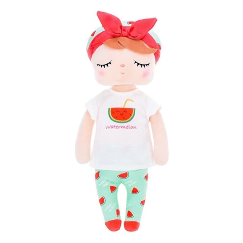 METOO DOLL - BONECA ANGELA 35CM FRUTA - MELANCIA