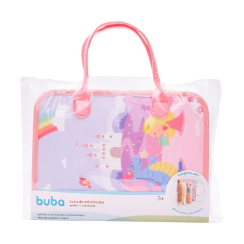 BUBA - LIVRO DE ATIVIDADES EM FELTRO AVENTURAS - PRINCESA