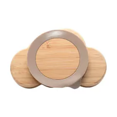 CLINGO - PRATO DE BAMBU COM DIVISÓRIA E VENTOSA - NUVEM na internet