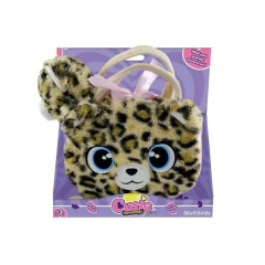 MULTIKIDS - BOLSA COM PELÚCIA HANDBANG CUTIE LEOPARDO DELUXE na internet