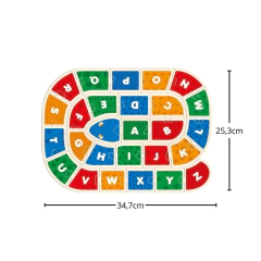 TOYSTER - QUEBRA CABEÇA MONTANDO O ALFABETO 27 PEÇAS - comprar online