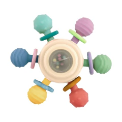 BUBA - MORDEDOR E CHOCALHO SPINNER COM VENTOSA - Mamu Kids Store