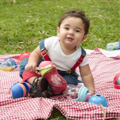 Imagem do FISHER PRICE - COPO COM CANUDO PLAYFUL 300ML - ROSA BALLET