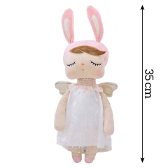 METOO DOLL - BONECA ANGELA 35CM ANJA - BRANCA - comprar online