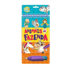 LIVRO AQUABOOK ANIMAIS DA FAZENDA - CIRANDA CULTURAL