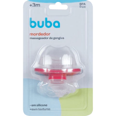 BUBA - MORDEDOR MASSAGEADOR DE GENGIVA - ROSA