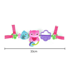 CLINGO - ARCO PARA CARRINHO BUSY BIRDIES ROSA - comprar online