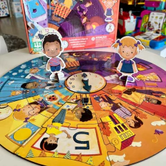 NIG - QUEBRA CABEÇA DE MADEIRA - MEU DIA A DIA - 20 PEÇAS na internet