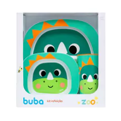 BUBA - KIT REFEICAO BUBAZOO DINO - 3 UNIDADES na internet