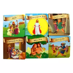 CIRANDA CULTURAL - BOX HISTÓRIAS BÍBLICAS 6 LIVROS - Mamu Kids Store