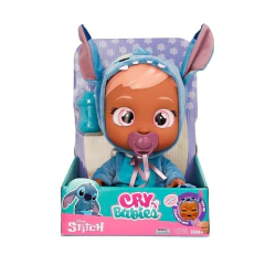 MULTIKIDS - BONECA QUE CHORA CRY BABIES STITCH DISNEY OFICIAL na internet