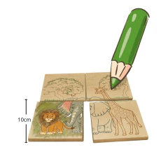 SOPECCA - QUEBRA CABEÇA 2X1 PINTE E MONTE SAVANA - comprar online