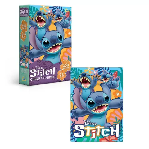 TOYSTER - QUEBRA CABEÇA 200 PEÇAS - STITCH DISNEY OFICIAL