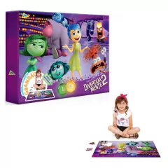 TOYSTER - QUEBRA CABEÇA GRANDÃO 120 PEÇAS DIVERTIDAMENTE 2