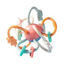 MORDEDOR SENSORIAL E CHOCALHO CUTE COLORS