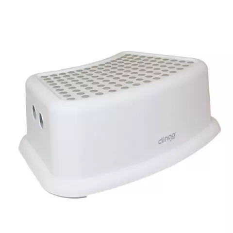 CLINGO - DEGRAU INFANTIL ANTIDERRAPANTE - STEP DOTS - CINZA