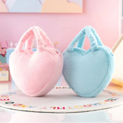 Imagem do GLOVELEYA - BOLSA DE MÃO CORAÇÃO - AZUL