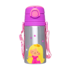 BUBA - GARRAFINHA DE ALUMÍNIO AVENTURA 450ML - PRINCESA