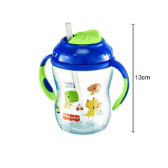 FISHER PRICE - COPO DE TREINAMENTO COM CANUDO 270ML - AZUL na internet