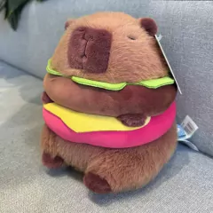 Imagem do PELÚCIA CAPIVARA HAMBURGUER 30CM HAN BÃO