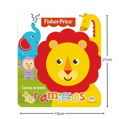 LIVRO COMO É BOM TER AMIGOS FISHER PRICE - CIRANDA CULTURAL - comprar online