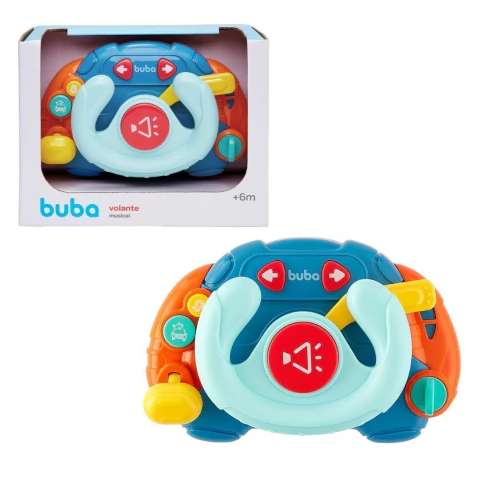 BUBA - VOLANTE MUSICAL COM SONS, MUSICAIS E LUZES